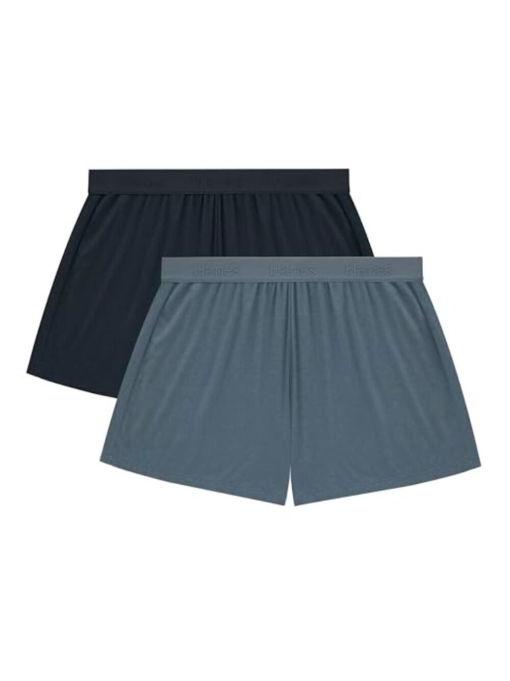 Hanes Womens Supersoft Sleep Shorts 2-Pack Comfywear Lounge 3.25"